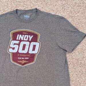 Official 108th Indy 500 T-Shirt, Men's 2XL, Athletic Fit